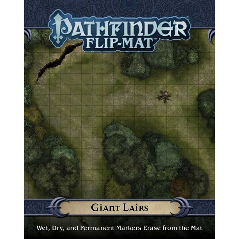 Pathfinder RPG Flip-Mat - Giant Lairs [PZO30064]