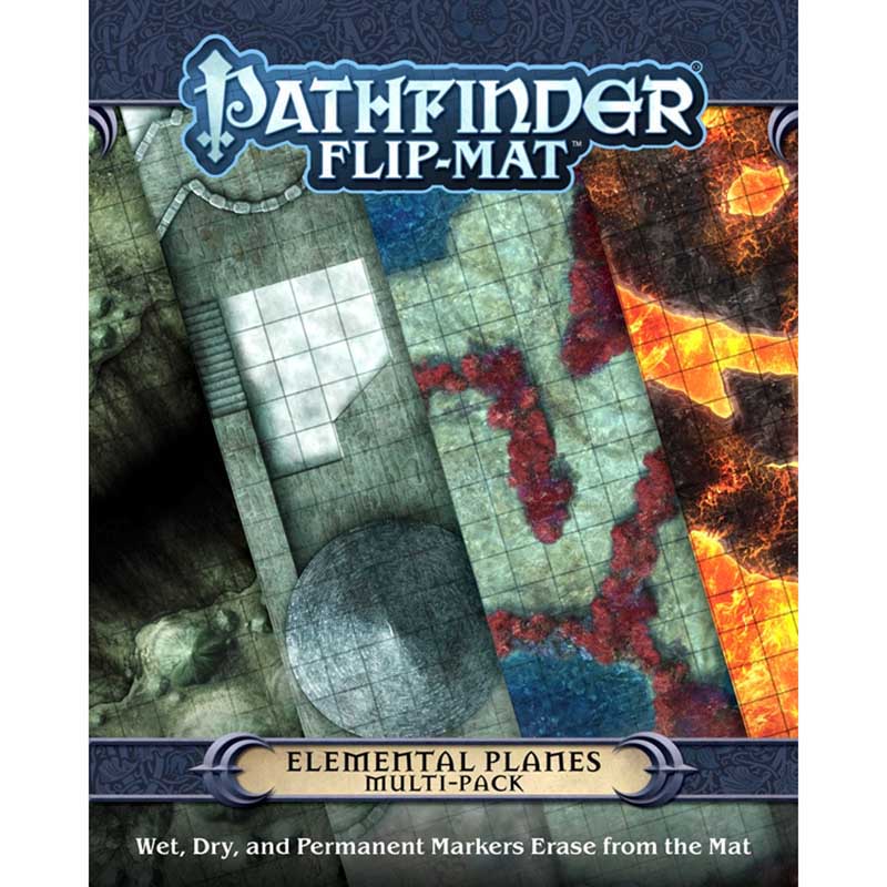 Pathfinder Flip-Mat Elemental Planes Multi-Pack [PZO30079]