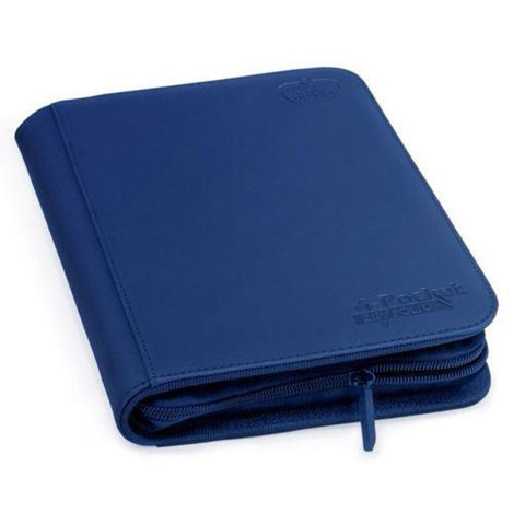 4 Pocket Zipfolio Xenoskin Dark Blue