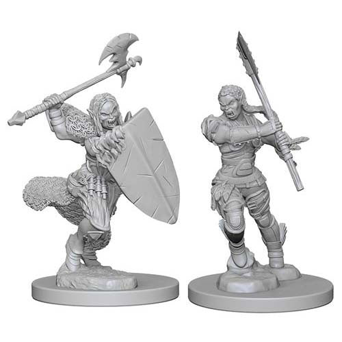 PF Deep Cuts Mini: W1: Half-Orc Female Barbarian [WZK72614]