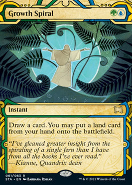 Growth Spiral (Etched Foil) [Strixhaven Mystical Archive]