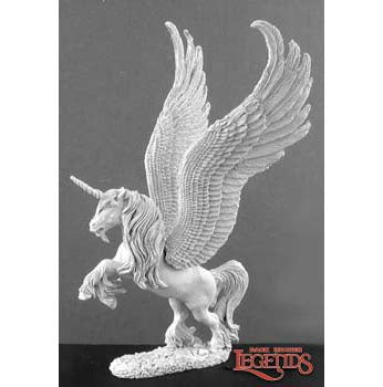 Alicorn Flying Unicorn Pegasus metal [Reaper 02951]