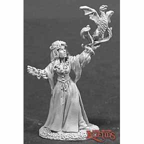 Tristan Loremistress female druid human metal [Reaper 02050]