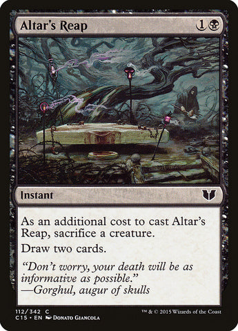 Altar's Reap [Commander 2015]