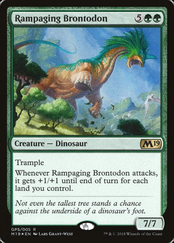 Rampaging Brontodon [M19 Gift Pack]