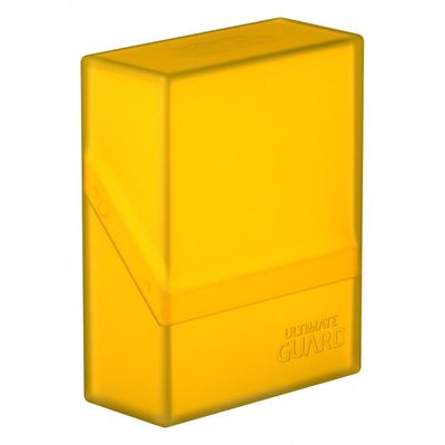 Ultimate Guard Boulder 40-Count Deck Box Amber