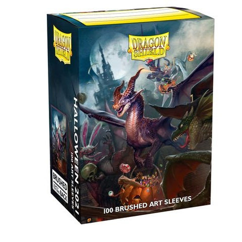 Dragon Shields: (100) Brushed Art - Halloween Dragon 2021