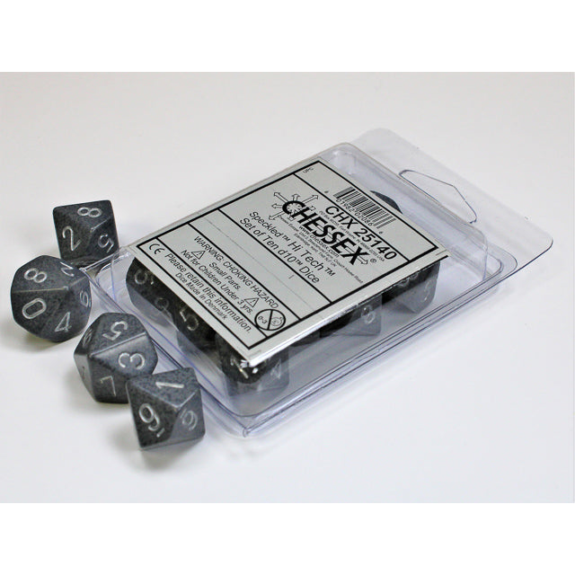 10D10 Speckled Series Dice Set | Hi-tech