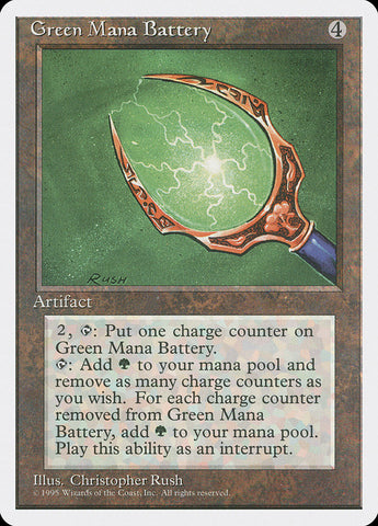 Green Mana Battery [Fourth Edition]