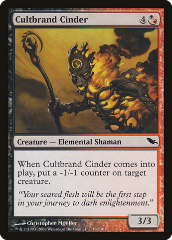 Cultbrand Cinder [Shadowmoor]