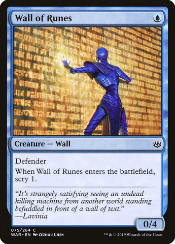 Wall of Runes [War of the Spark]