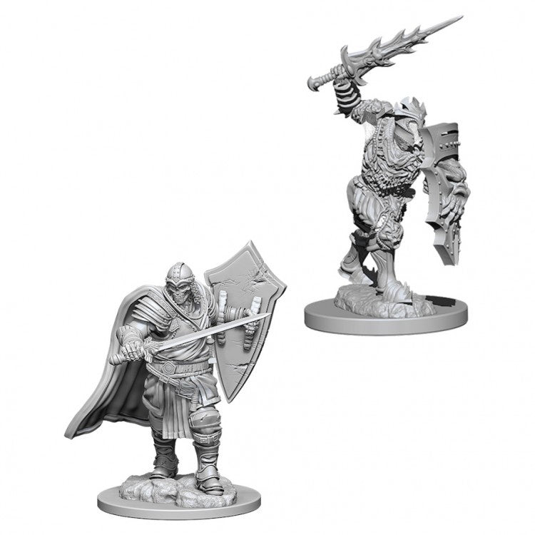 Nolzur Mini: W6 Death Knight & Helmed Horror [WZK73399]