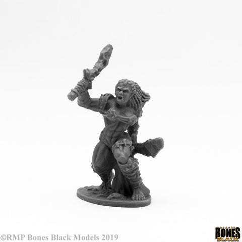 Bones Black: Jade Fire Warrior human female fighter [Reaper 44095]