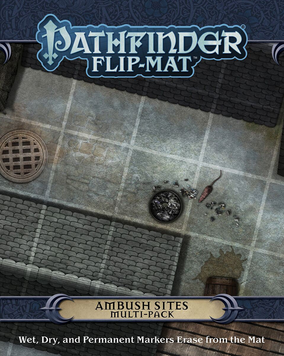 Pathfinder Flip-Mat: Ambush Sites Multi-Pack [PZO30101]