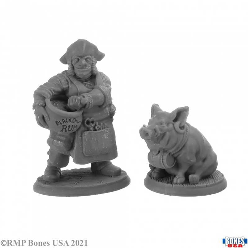 Bones USA: Stumpy Dan McGinty and Grog Hog [Reaper 30043]
