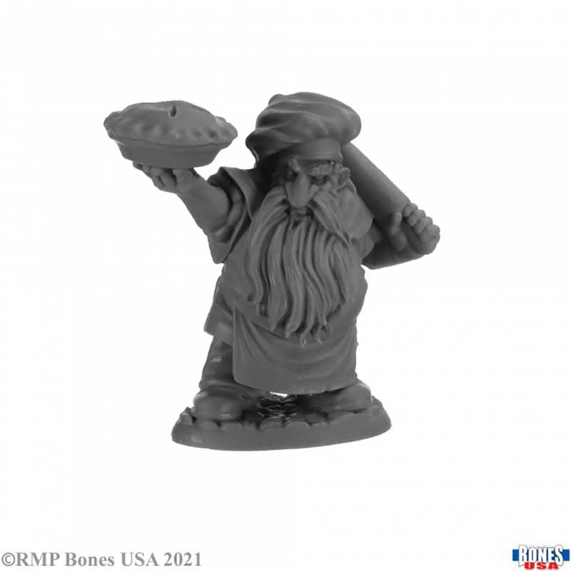 Bones USA: Tub, Dwarf Baker [Reaper 30048]