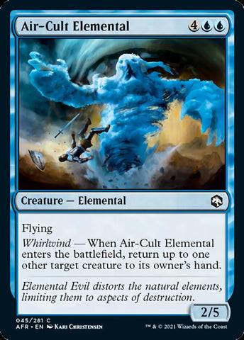 Air-Cult Elemental [Dungeons & Dragons: Adventures in the Forgotten Realms]