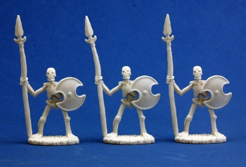 Skeletal Spearmen 3 figures [Reaper 77001]