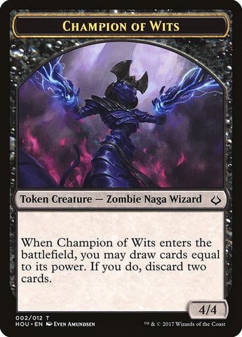 Champion of Wits [Hour of Devastation Tokens]