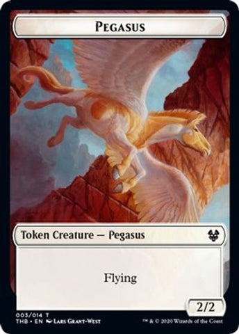 Pegasus // Wall Double-sided Token [Challenger 2021 Tokens]