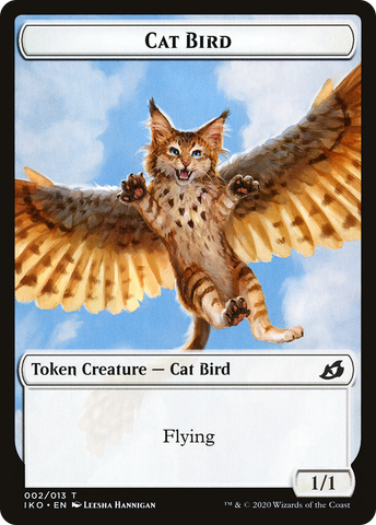 Cat Bird // Faerie Double-Sided Token [Starter Commander Decks]