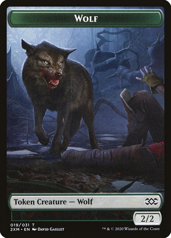 Wolf [Double Masters Tokens]
