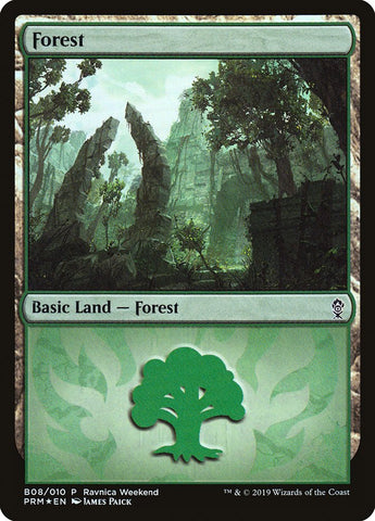 Forest (B08) [Ravnica Allegiance Guild Kit]