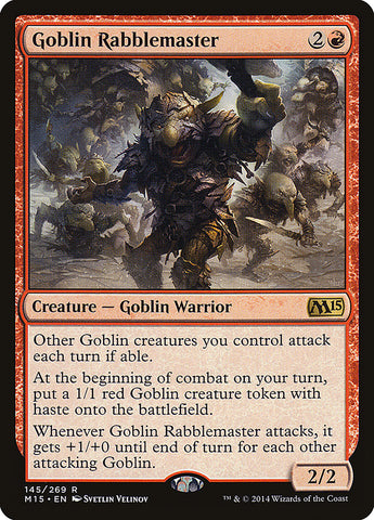 Goblin Rabblemaster [Magic 2015]