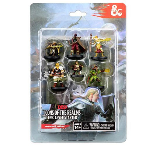 D&D Icons of the Realms Miniatures Epic Level Starter [WZK72779]