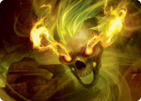 Flameskull Art Card [Dungeons & Dragons: Adventures in the Forgotten Realms Art Series]