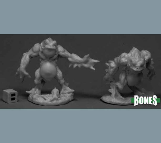 Deep Ones Warriors (2 figures) Frogs [Reaper 77519]