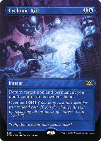 Cyclonic Rift (Toppers) [Double Masters Extended Art]
