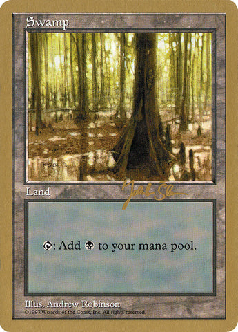 Swamp (js439) (Jakub Slemr) [World Championship Decks 1997]