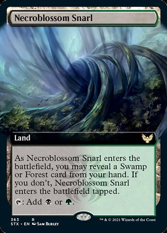 Necroblossom Snarl (Extended) [Strixhaven: School of Mages]