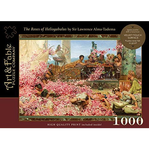 The Roses of Heliogabalus: 1000 Piece Jigsaw Puzzle [With Print]