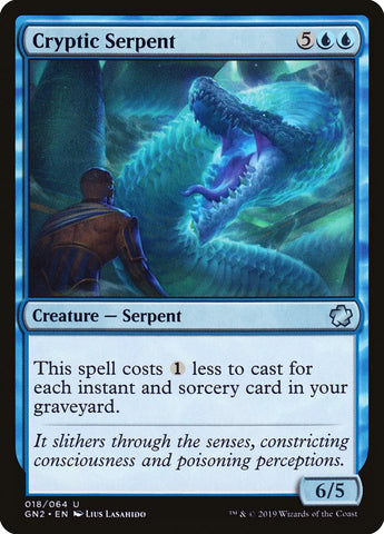 Cryptic Serpent [Game Night 2019]