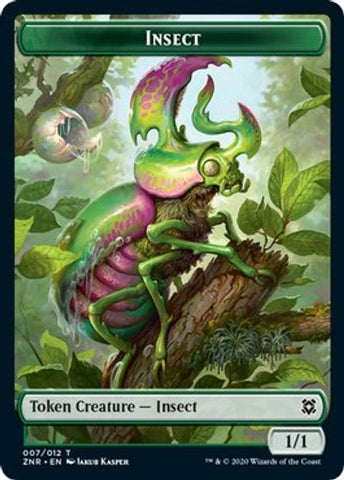 Beast // Insect Double-sided Token [Challenger 2021 Tokens]