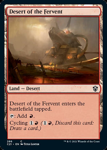 Desert of the Fervent [Commander 2021]