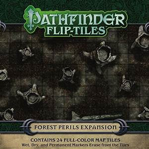 Pathfinder Flip-Tiles Forest Perils Expansion Set [PZO4076]