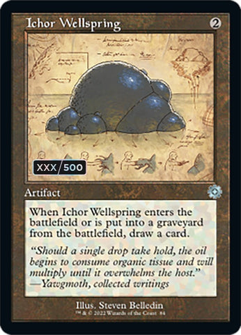 Ichor Wellspring (Retro Schematic) (Serial Numbered) [The Brothers' War Retro Artifacts]