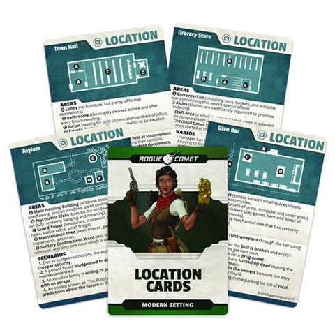 Location Cards Modern Setting