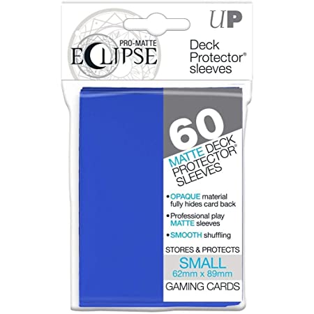 Ultra Pro Sleeves Small Eclipse Matte Pacific Blue 60-Count