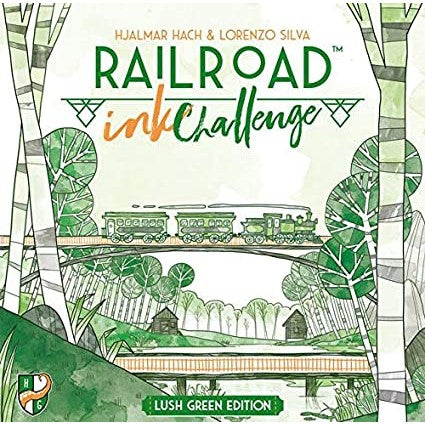 Railroad Ink Challenge: Lush Green Edition