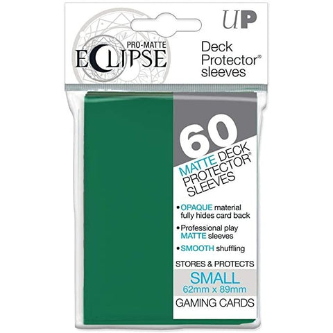 Ultra Pro Small Sleeves Eclipse Gloss Forest Green 60 Count