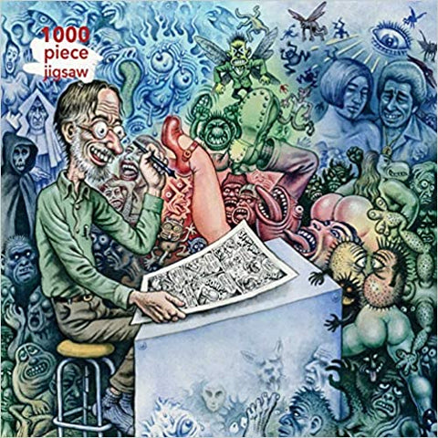 Sale: Puzzle R. Crumb: Who's Afraid of Robert Crumb?: 1000-Piece Jigsaw Puzzle