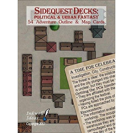 Sidequest Decks: Political and Urban Fantasy