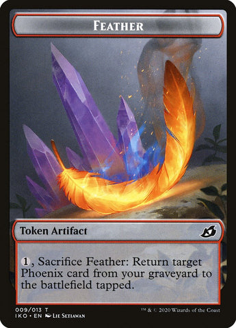 Feather [Ikoria: Lair of Behemoths Tokens]