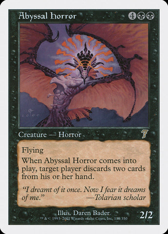 Abyssal Horror [Seventh Edition]