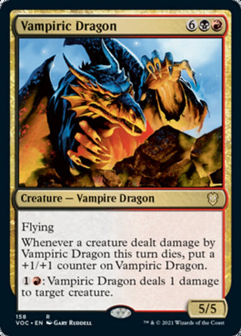 Vampiric Dragon [Innistrad: Crimson Vow Commander]