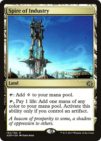 Spire of Industry  [Aether Revolt Prerelease Promos]